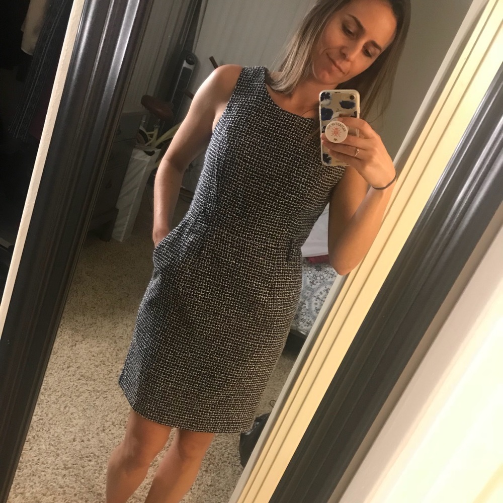 Banana Republic tweed dress